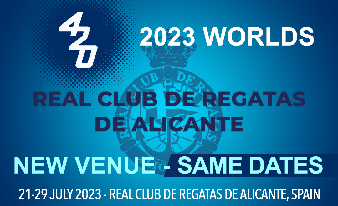 Dates for the 2023 420 World Championships in Alicante are confirmed